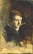 Anders Zorn Self portrait, France oil painting artist